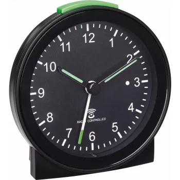 TFA-Dostmann 60.1517.01 Alarm Clock Black