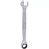 KS TOOLS DUO GEARplus Combination Wrench, Open-End Ratchet Function 17mm