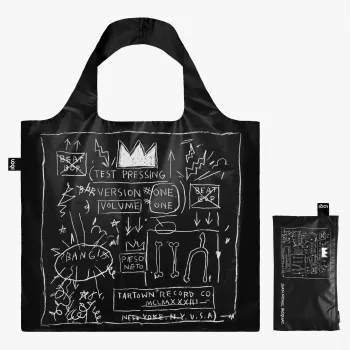 LOQI Basquiat bag – Crown Black
