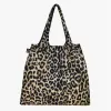 LOQI folding bag – leopard dusk