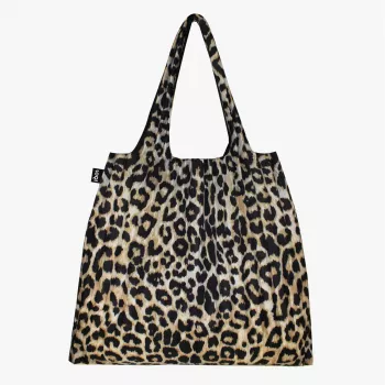 LOQI folding bag – leopard dusk