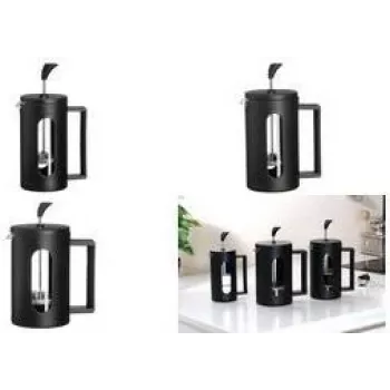 Ritzenhoff & Breker coffee maker ADANA, 0.8 l, black, made of borosilicate glass