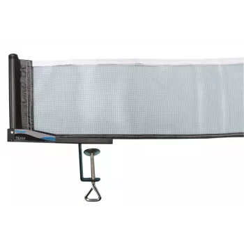 DONIC SCHILDKRÖT Table Tennis Net Team, Foldable Net Set with Nylon Mesh and Tension Cord