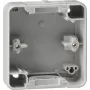 Gira 006135 surface-mounted housing, 1-Gang, without cable entry, grey