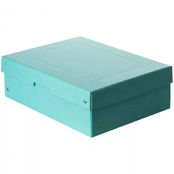 FALKEN PURE Storage Box 1250 Sheets Pastel Blue 24.0 x 32.0 x 10.0 cm