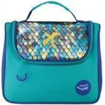 Maped PICNIK Lunch Bag DRAGON, Green / Blue, Material: 100% Polyester, Lining: PEVA