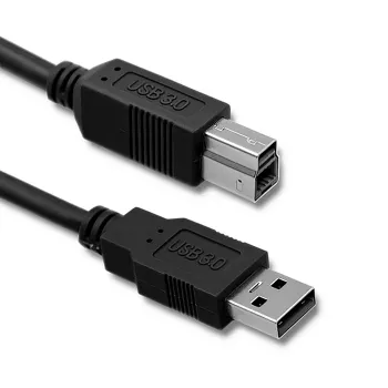 Qoltec USB 3.0 Printer Cable, USB-A Plug to USB-B Plug, 2 m (52309)