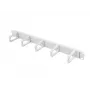 Lanberg 19 inch 1U Cable Management Panel, Type B - Grey (AK-1202-S)