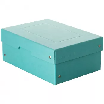 FALKEN PURE Storage Box 1250 Sheets Pastel Blue 18.0 x 25.0 x 10.0 cm