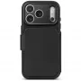 Decoded Leather Detachable Wallet leather case for iPhone 18 Pro / 17 Pro, MagSafe, black