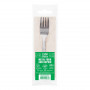 Gogreen Go Green metal fork and napkin set