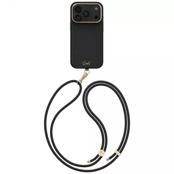 UNIQ Coehl Mirelle case for iPhone 18 Pro / 17 Pro magnetic charging black