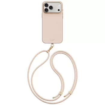UNIQ Coehl Mirelle case for iPhone 18 Pro Max / 17 Pro Max, magnetic charging, pink