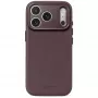 Decoded Leather Backcover – leather case for iPhone 18 Pro / 17 Pro, MagSafe-compatible (chocolat brown)