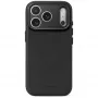 Decoded Leather Backcover – Leather Case for iPhone 18 Pro / 17 Pro, MagSafe-compatible (black)