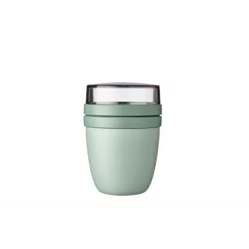 Mepal Ellipse Storage Box 0.5 + 0.2 l, Nordic Sage