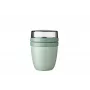 Mepal Ellipse Storage Box 0.5 + 0.2 l, Nordic Sage