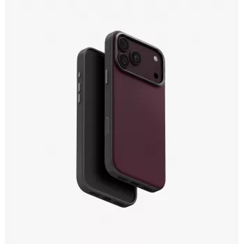 UNIQ Lyden DS Case for iPhone 18 Pro Max/ 17 Pro Max Magclick Charging burgundy