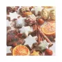 PAPSTAR “Cinnamon Stars” Christmas Napkins 330 x 330 mm, Printed, 1/4 Fold, 3-Ply