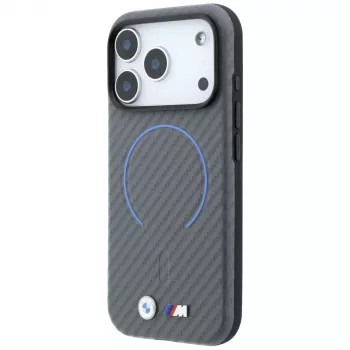 BMW M Carbon Printed Ring MagSafe Case for iPhone 18 Pro / 17 Pro, Anthracite
