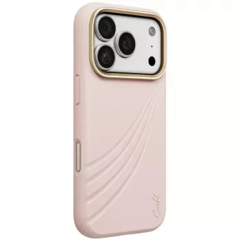 UNIQ Coehl Serina Case for iPhone 18 Pro / 17 Pro, Magnetic Charging, Pink