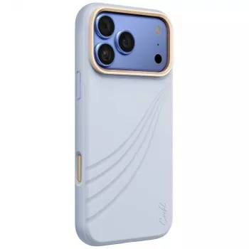 UNIQ Coehl Serina Case for iPhone 18 Pro Max / 17 Pro Max, Magnetic Charging, Blue