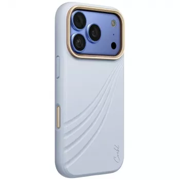UNIQ Coehl Serina Case for iPhone 18 Pro / 17 Pro, Magnetic Charging, Blue