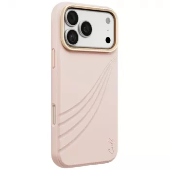 UNIQ Coehl Serina Case for iPhone 18 Pro Max / 17 Pro Max, Magnetic Charging, Pink
