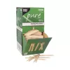 PAPSTAR pure Wooden Chip Forks, 1000 Pieces