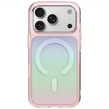 UNIQ Coehl Estelle Case for iPhone 18 Pro Max / 17 Pro Max, magnetic charging, pink
