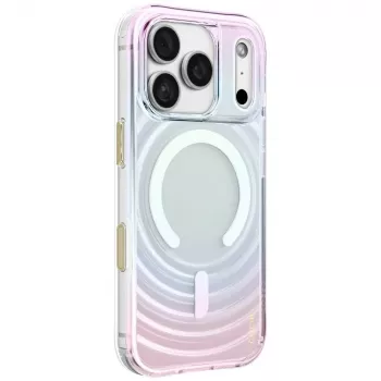 UNIQ Coehl Vela Case for iPhone 18 Pro / 17 Pro, magnetic charging, opal