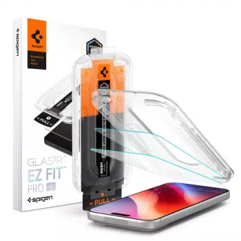 Spigen Glas.TR EZ Fit Pro HD AC 2-Pack Tempered Glass iPhone 16 Pro Max / 17 Pro Max / 18 Pro Max Transparent