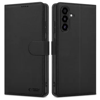 Tech-Protect Wallet Case for Samsung Galaxy A17 / A18 / A26 4G / 5G, Black