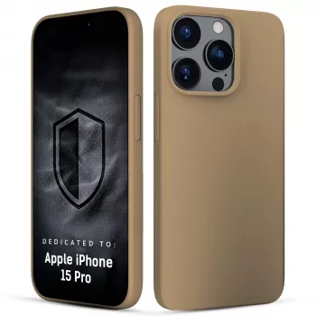 3mk Hardy Mellow MagCase for Apple iPhone 15 Pro, Gold