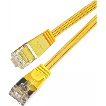 Wirewin Slim Cat6 U/FTP patch cable RJ45, 2 m, Yellow