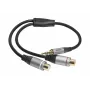 celexon Professional Stereo Jack to 2x RCA M/F Audio Adapter