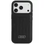 Audi MagSafe Faux Leather Case for iPhone 18 Pro / 17 Pro, Black