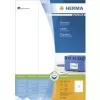 HERMA Premium Permanent Labels, White, 70 x 297 mm, 300 Labels (100 Sheets x 3) (4657)