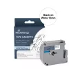 MEDIARANGE Label Tape Cassette Compatible with Brother M-K231BZ, 12 mm x 8 m, Black/White