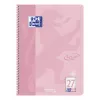 Oxford College Pad Touch Pastel, DIN A4+, lined (ruling 27), 80 sheets, Optik Paper, 4-Hole punched