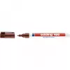 edding 400 Permanent Marker, 1 mm Round Tip, Refillable, Brown