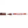edding 400 Permanent Marker, 1 mm Round Tip, Refillable, Brown