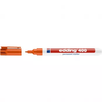 edding 400 Permanent Marker, 1.0 mm, Orange