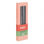 Bolsius Dinner Candles 245/24 mm, grey, 4 pcs.