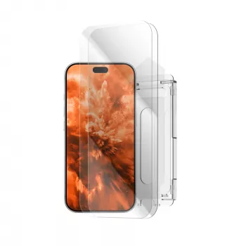Fixed 2.5D Screen Protector Glass with Anti-Dust Applicator for Apple iPhone 18 Pro Max, 2 pcs.