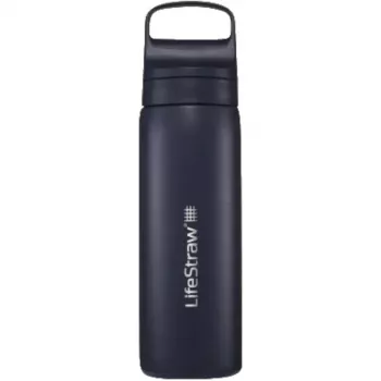 LifeStraw Go 2.0 Stainless Steel Water Filter Bottle, 532 ml (18 oz)