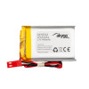 Akyga AKY0563 LP653454 Li-Po Battery 3.7 V 1400 mAh with PCM, JST 2.54 mm 2-pin Connector, 150 mm Leads