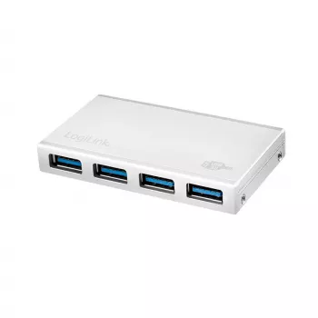 LogiLink UA0421 USB 3.0 Hub, 4 Ports, with Power Supply