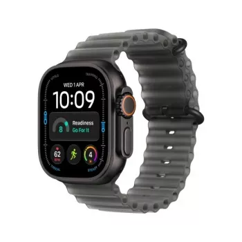 Apple Watch Ultra 4 Smartwatch, GPS + Cellular, 49 mm, Black, Ocean Band Translucent Black