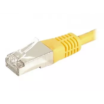 Exertis Connect F/UTP CAT.6A Patch Cable, 15 m, yellow